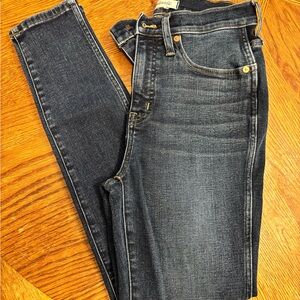 Madewell High-Rise Dark Blue Jeans